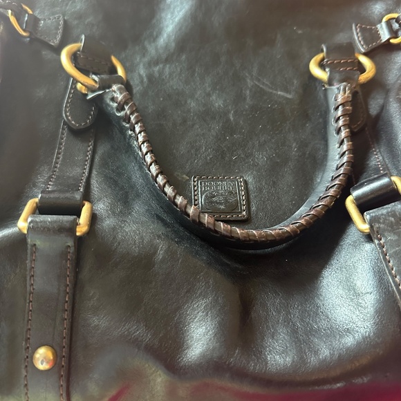Black Dooney & Bourke leather satchel - Picture 11 of 14